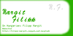 margit filipp business card